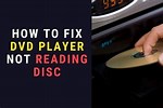 My DVD Player Not Reading Disc