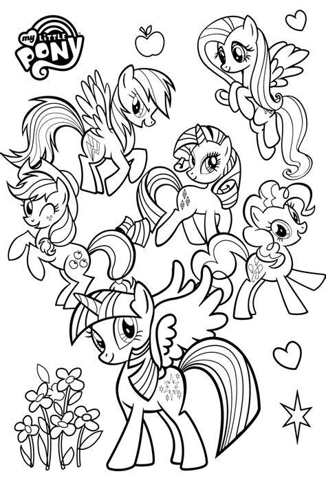 My Little Pony Free Printable Coloring Pages For Kids
