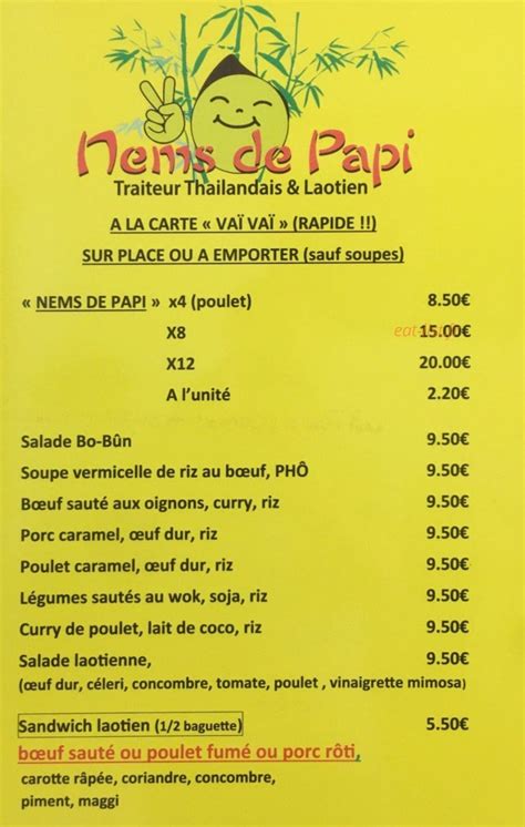 NEMS DE PAPI à Rochefort