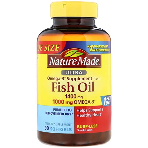 NOW Supplements Omega-3 Fish Oil