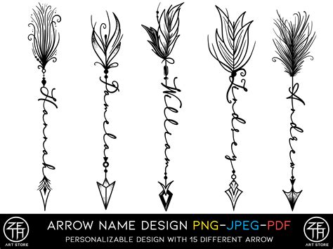 Name Tattoo Template