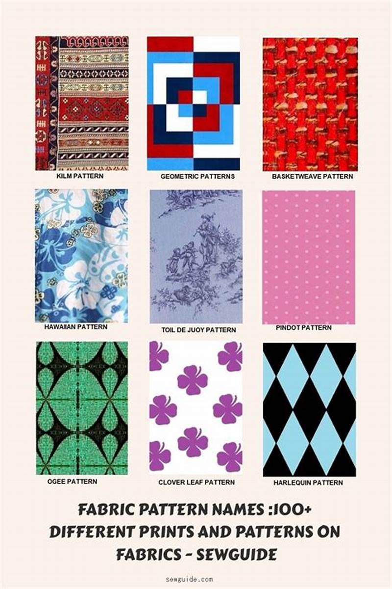 Names Of Pattern