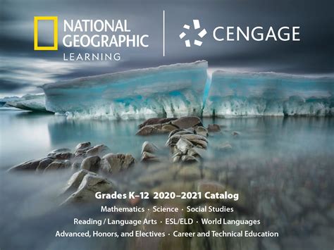 National Geographic Cengage Learning Catalog