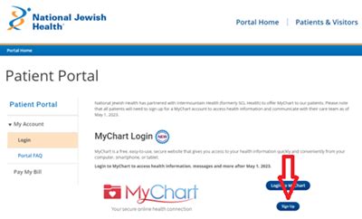 National Jewish My Chart