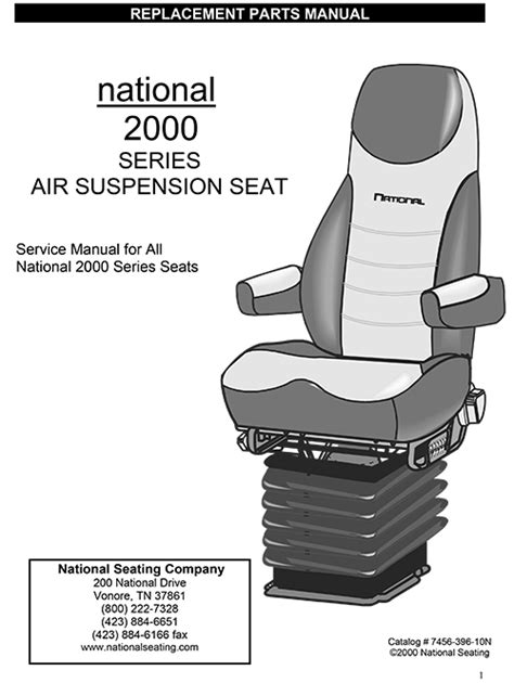 National Seating Parts Catalog