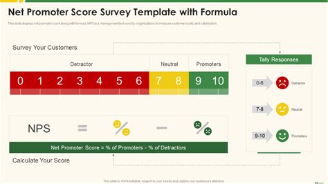 Net Promoter Score Template