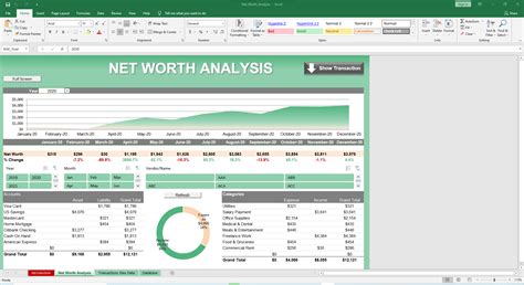 Net-Worth-Excel-Template
