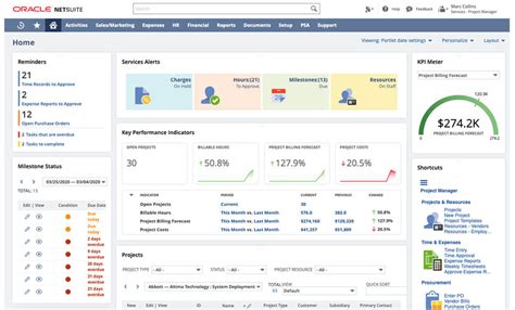 NetSuite Real Time Visibility