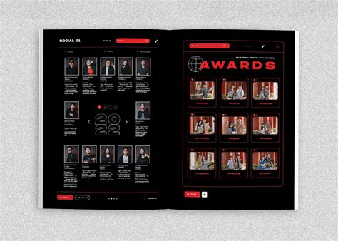 Netflix Template Magazine