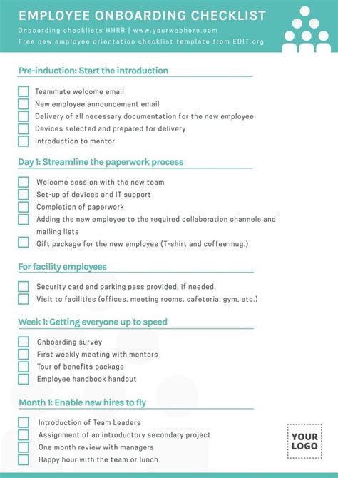 New Employee Onboarding Template