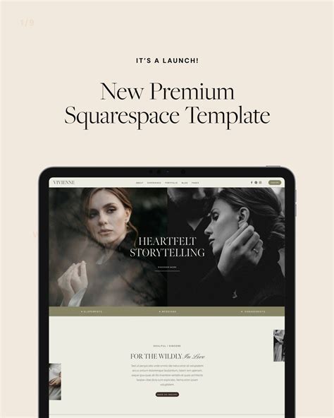 New Templates Squarespace