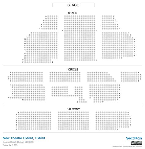 New Theatre Seating Chart