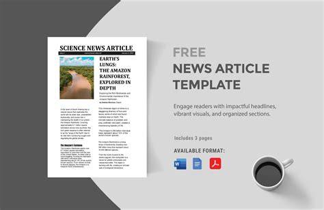 News Article Template For Google Docs