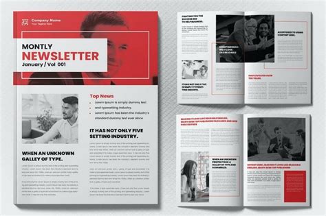 Newsletter Indesign Template