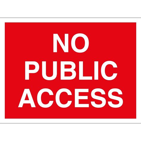 No Public