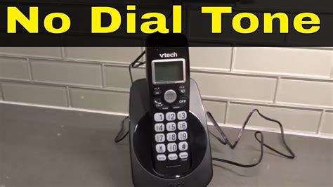 No dial tone