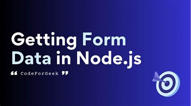 Node Js Get Form Data From Request
