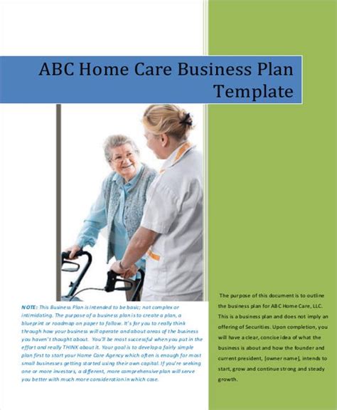 Non-Medical-Home-Care-Business-Plan-Template
