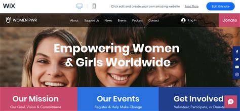 Nonprofit Website Template