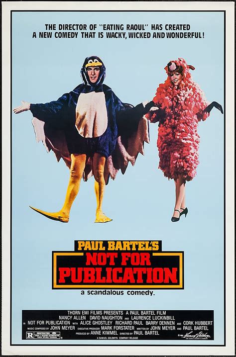 Not for Publication (1984) film online,Paul Bartel,Nancy Allen,Don Peoples,Catherine Schultz,Richard Blackburn