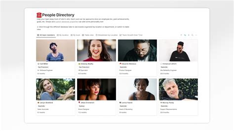 Notion Directory Template