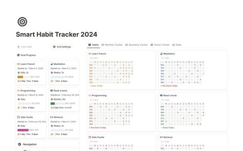 Notion Tracking Template