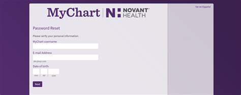 Novant Health Chart Login