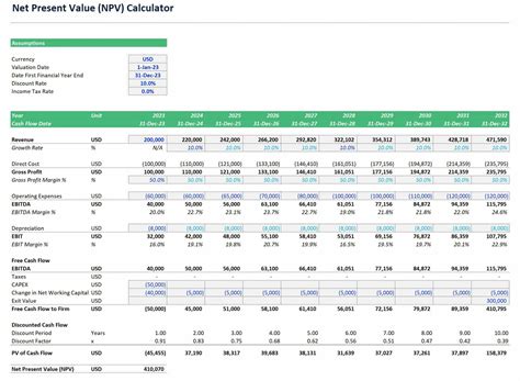 Npv-Excel-Template
