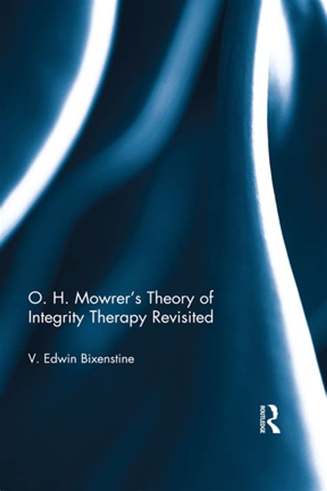 download O. H. Mowrer's Theory of Integrity Therapy Revisited