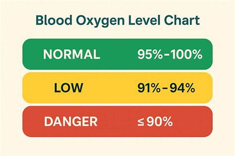O2 Saturation Levels Chart