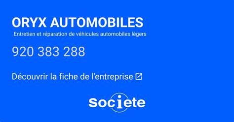 ORYX Automobiles à Anet