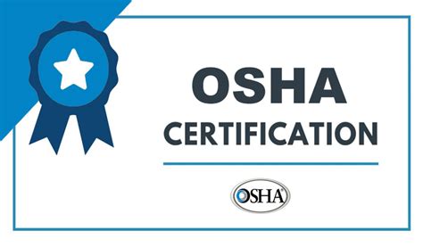 OSHA Training and Certifications