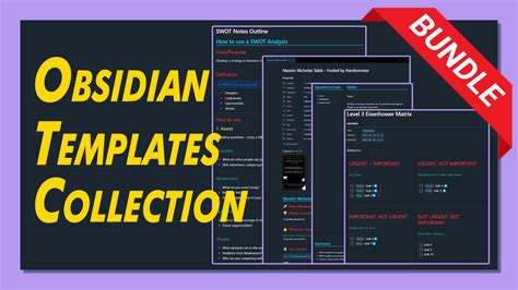 Obsidian Template Documentation