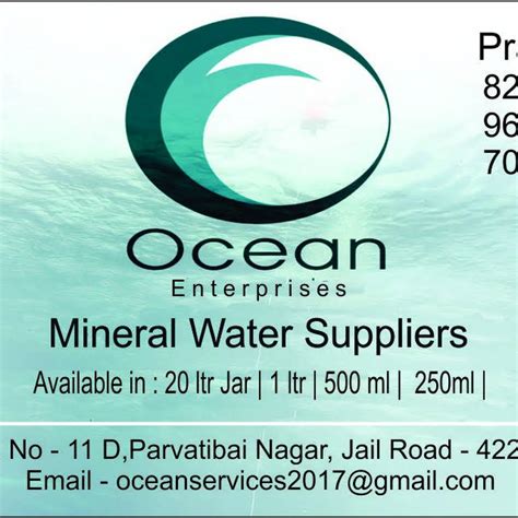 Ocean Enterprises Water Suppliers, Nashik