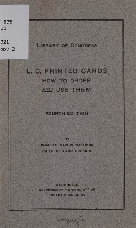 Oclc Tag Number For Lc Catalog Card Number