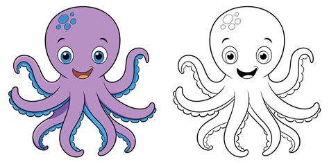 Octopus Coloring Printables