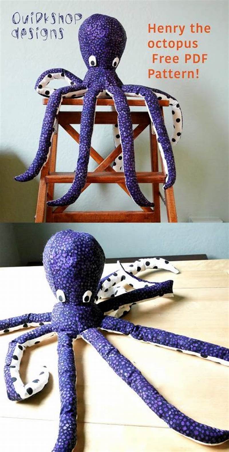 Octopus Sewing Pattern