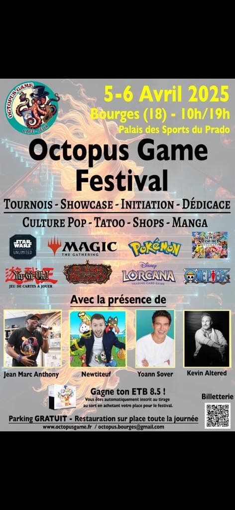 Octopus game à Bourges