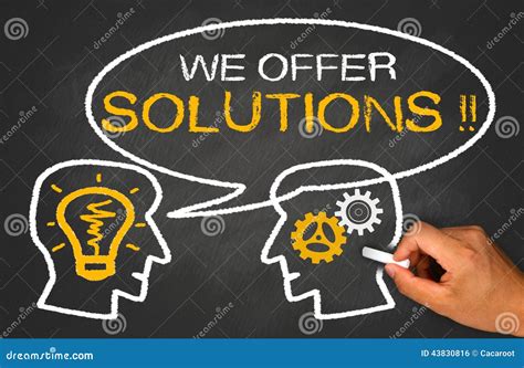 Offer solutions sign