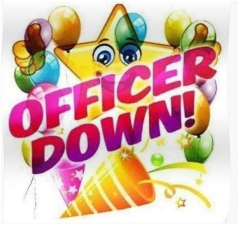 Officer Down Meme Template