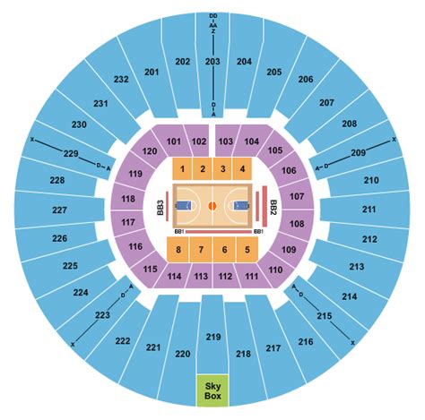 Ohio University Convocation Center Seating Chart