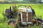 Old Abandoned Farm Tractors