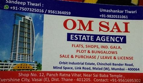 Om Sai Estate & land Developers