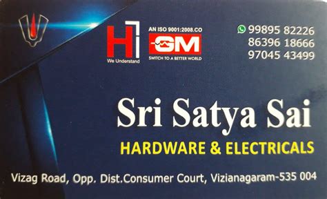 Ome Sri Satya Sai hardware electrical and plumbing