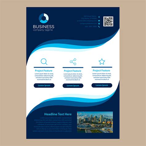 One Page Leaflet Template
