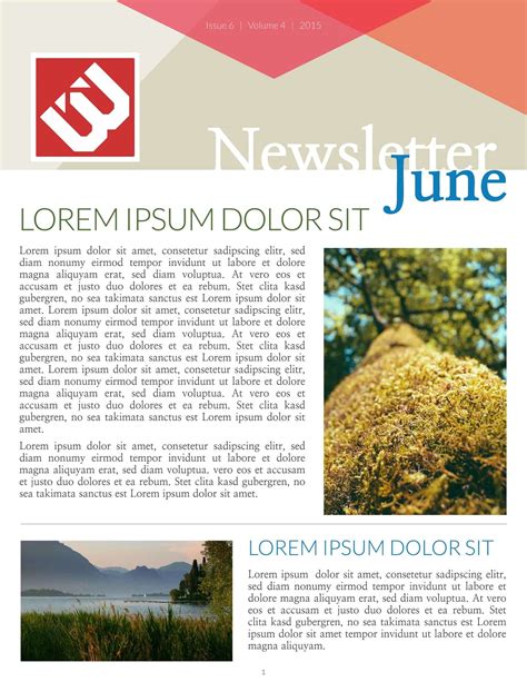 Online Newsletter Templates