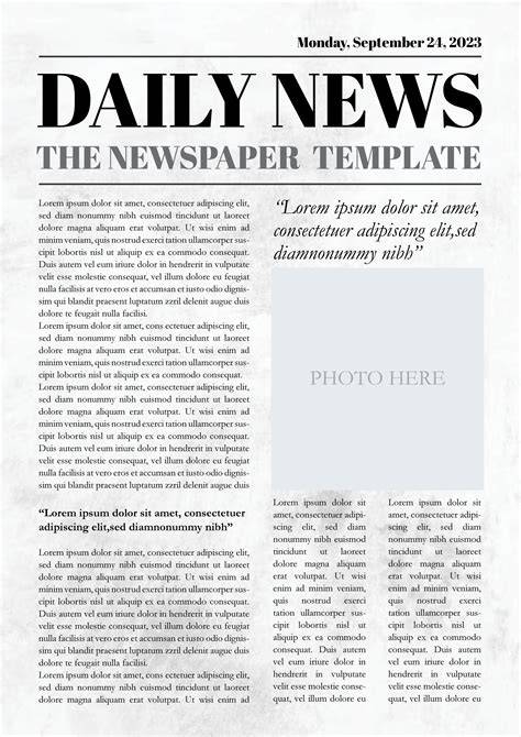 Online Newspaper Template