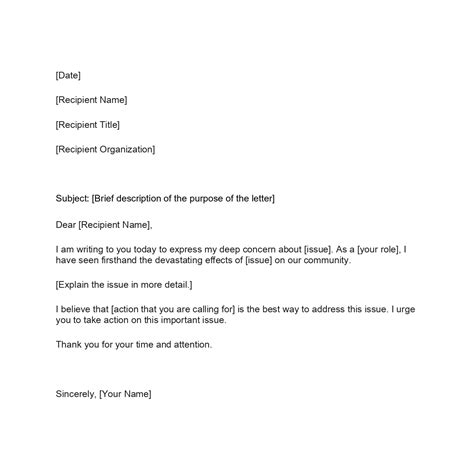 Open When Letter Templates