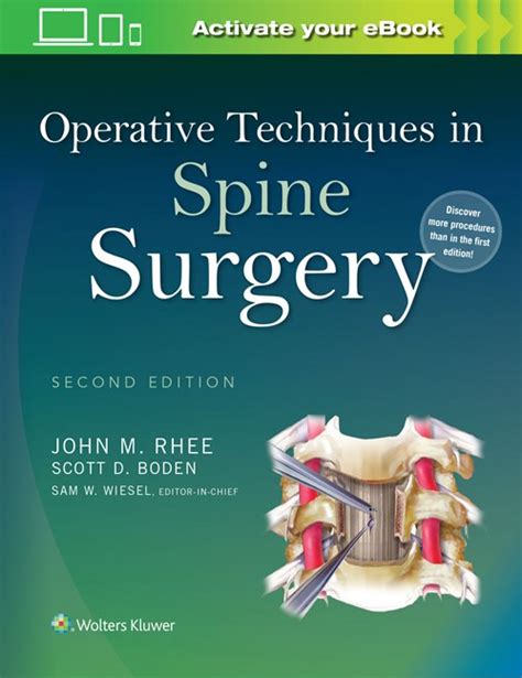 download Operative Techniques: Spine Surgery - E-Book