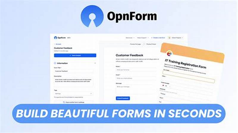 Opnform Github Open Source Form Builder